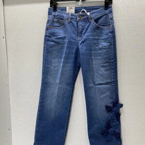 MAC Jeans Women's Culotte Jeans Size 32 x 26 | Blossom Wide Leg Soft Denim